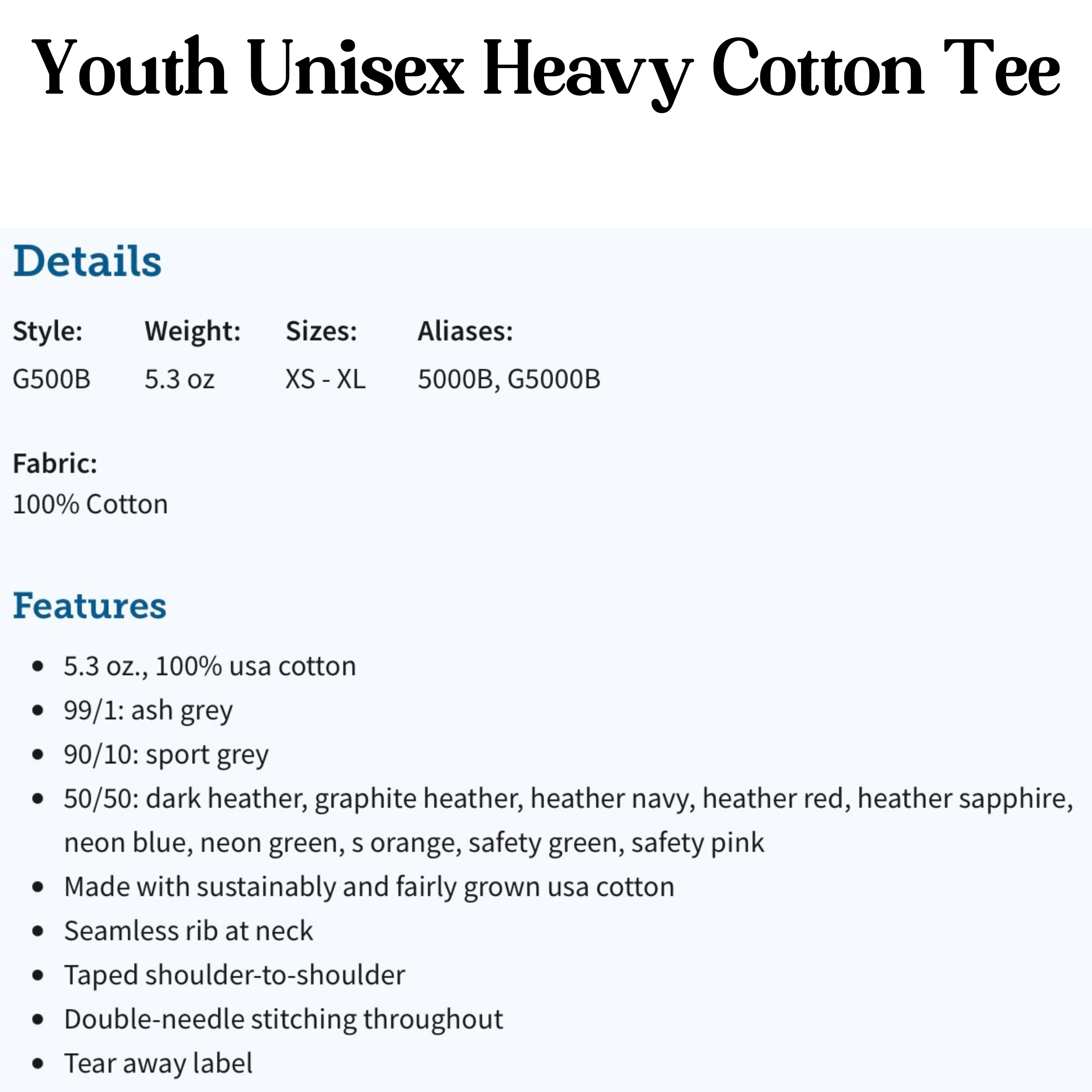 Youth Unisex Tee