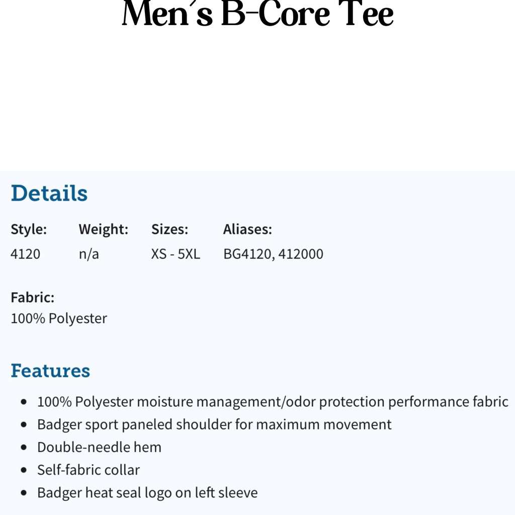 Men’s B-Core Tee