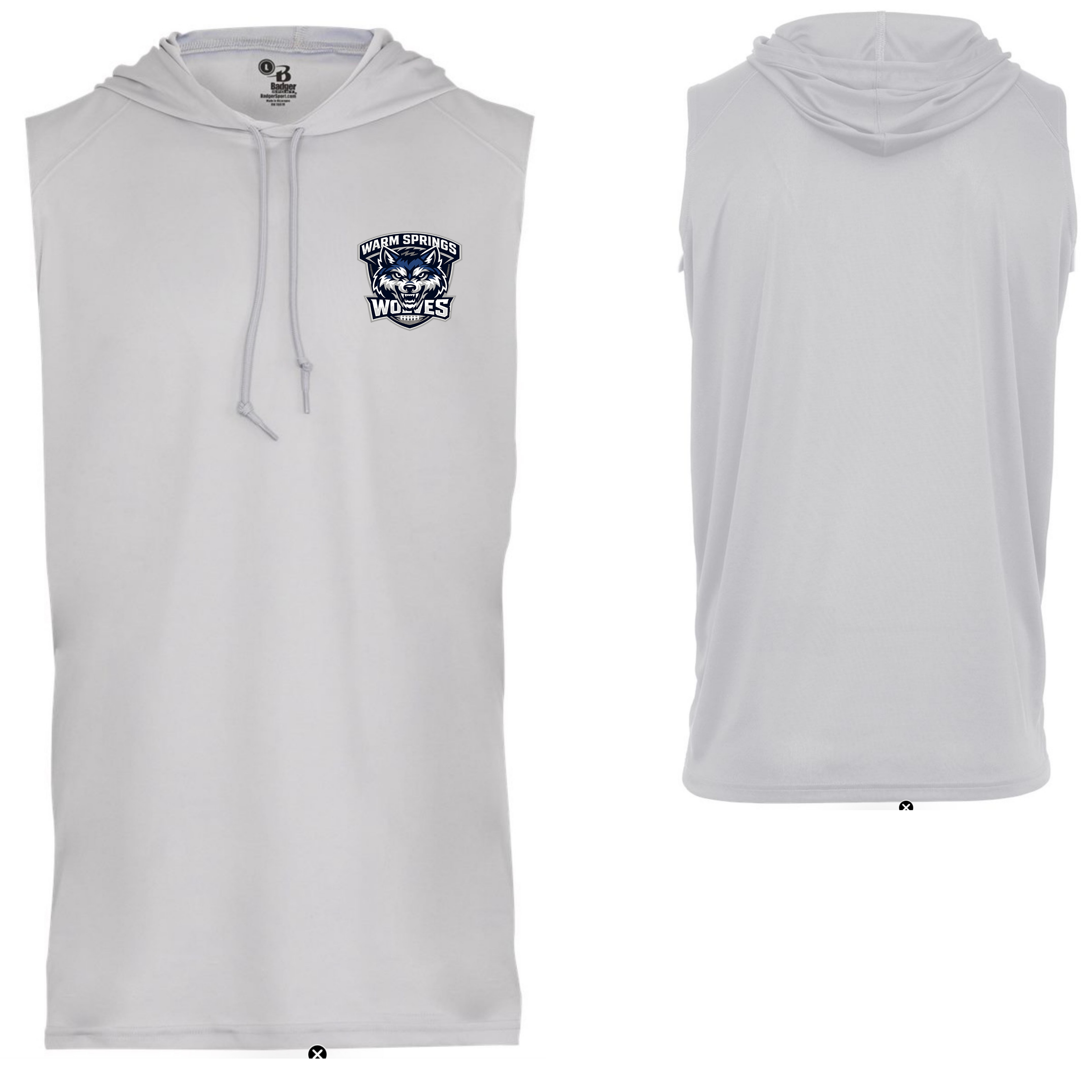 Men’s B-Core Sleeveless Hooded Tee