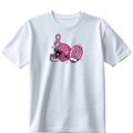 Pink October Helmet & Football