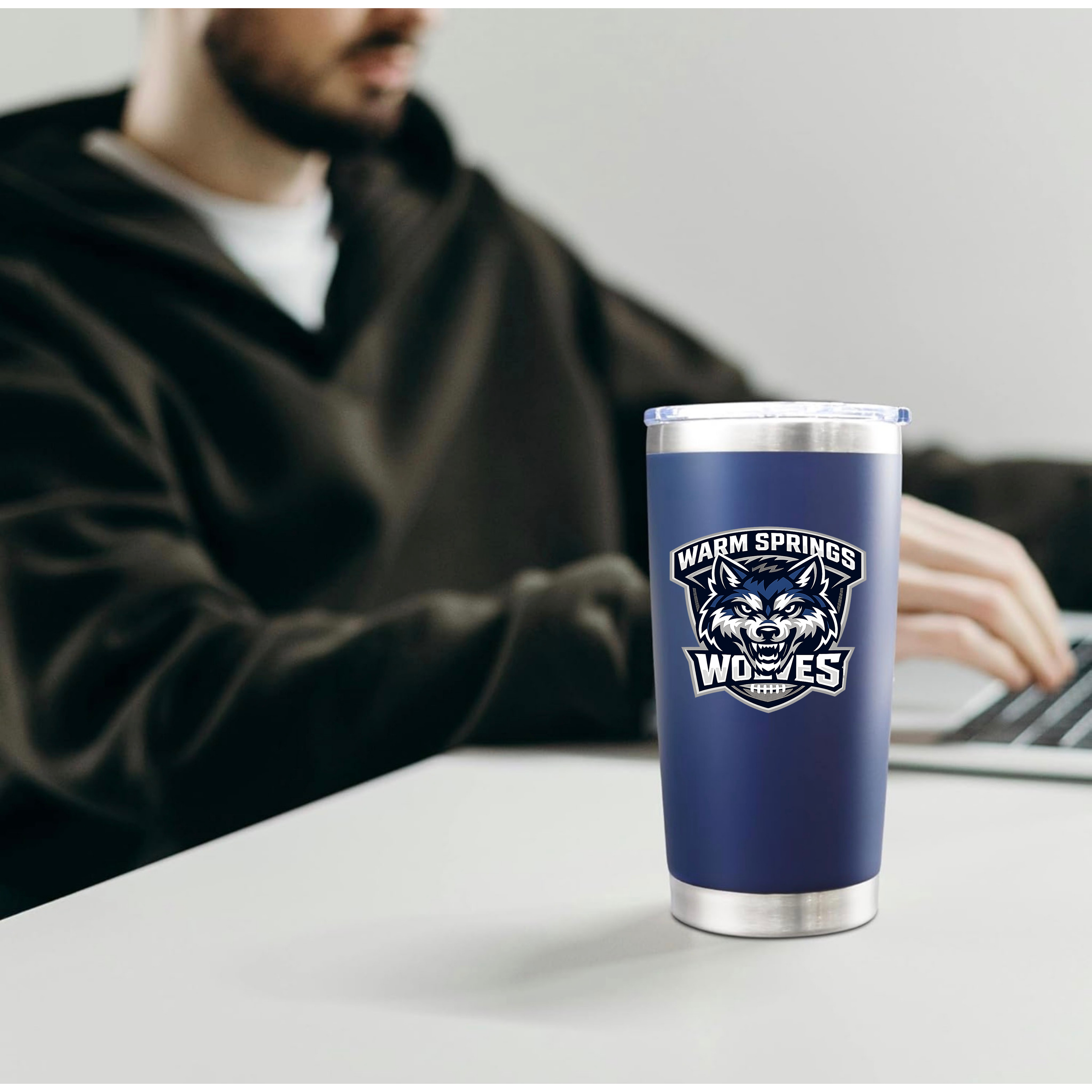 Football Tumbler
