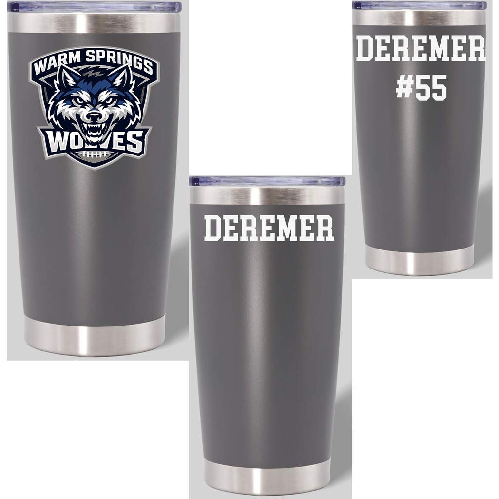 Football Tumbler