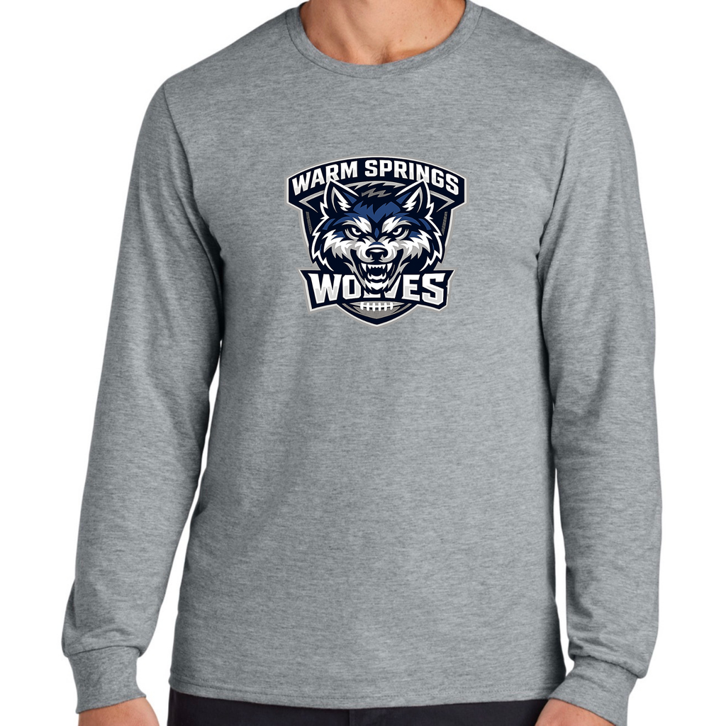 Wolves OR Cheer LS Tee, Crewneck (Sweatshirt), Hoodie (Crew w/ Hood)